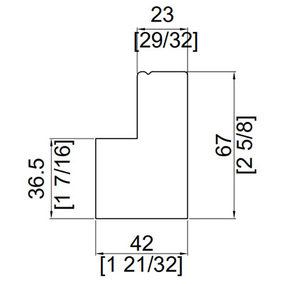 متوسط L بدون غطاء W4036