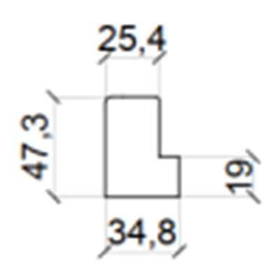 مكونات مصراع PVC ذات الإطار L المسطح